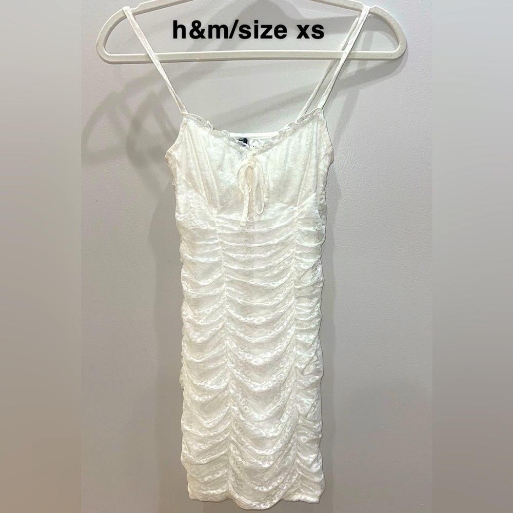 Mini White Dress